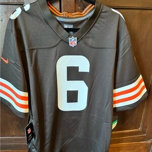 SOLD - Nike Authentic On Field - Baker Mayfield - Cleveland Browns Jersey- New